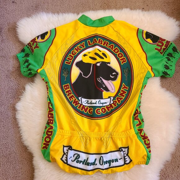 MBJ Lucky Labrador Brewing Company Cycling Jersey - Large (40) - Picture 2 of 5